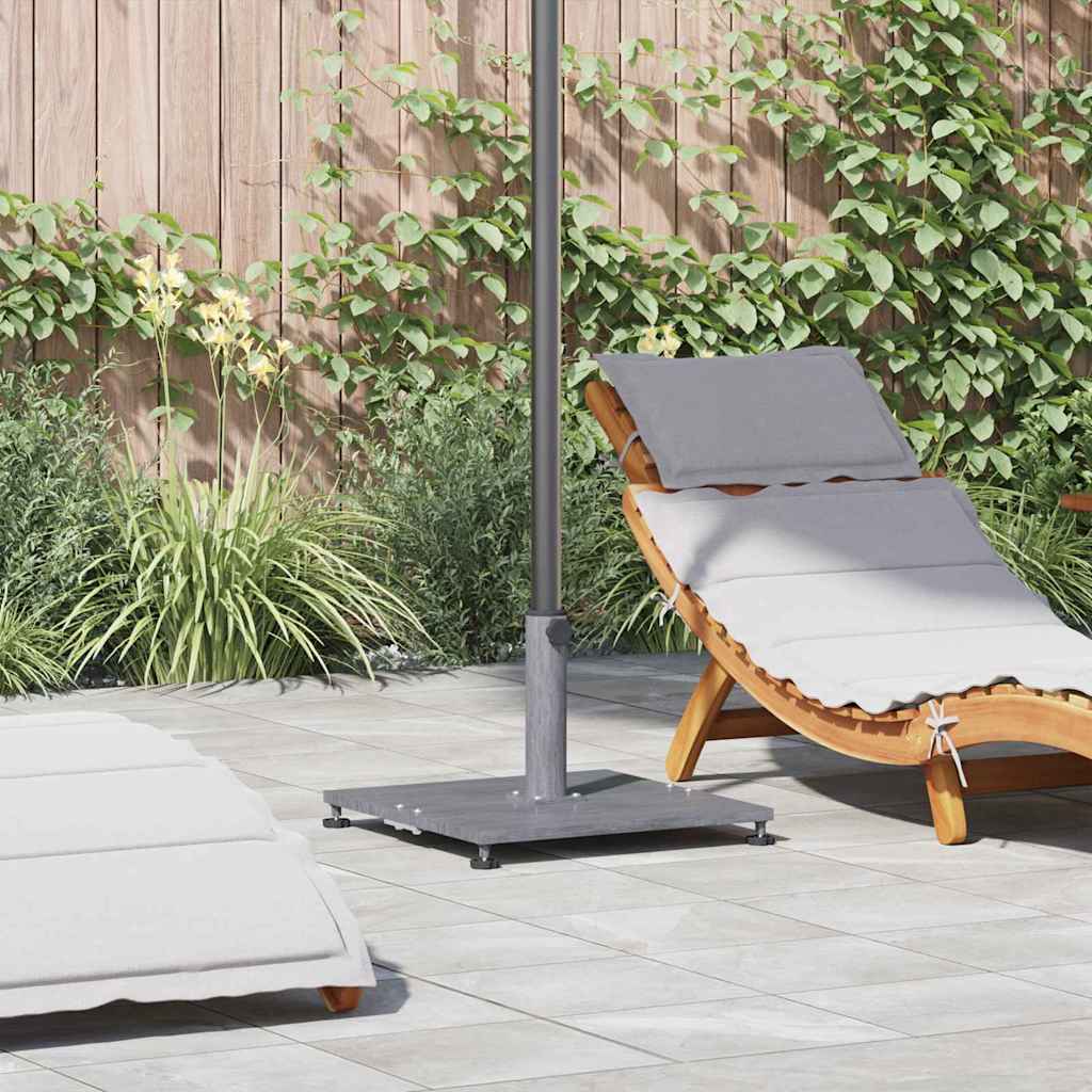 Parasol Base Light Wood 45 X 45 X 31.5 Cm