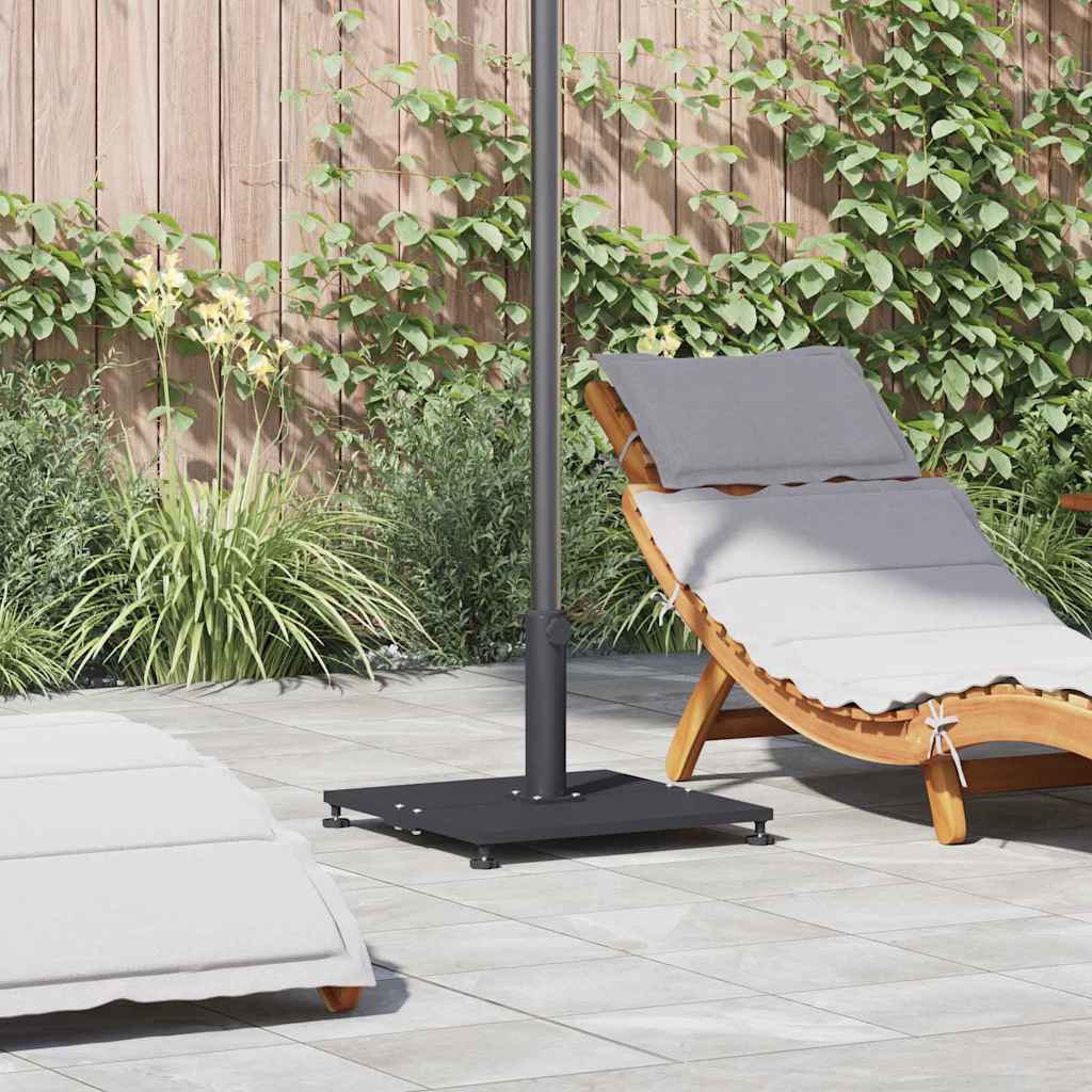 Parasol Base Light Wood 45 X 45 X 31.5 Cm