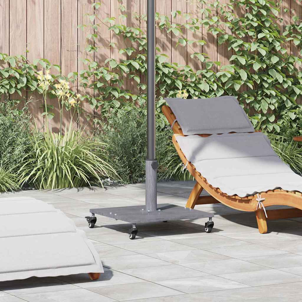 Parasol Base Light Wood 45 X 45 X 31.5 Cm