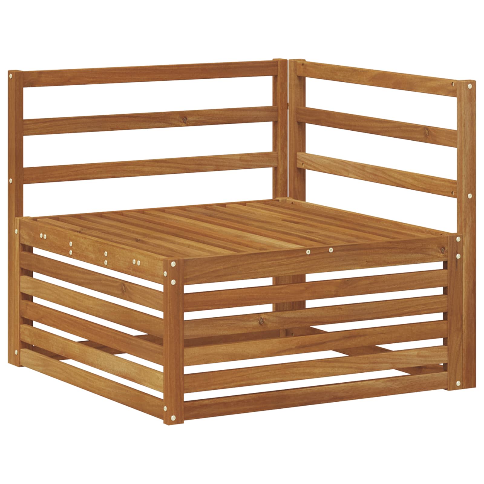 Sofa Sets 10 Pcs Solid Acacia Wood