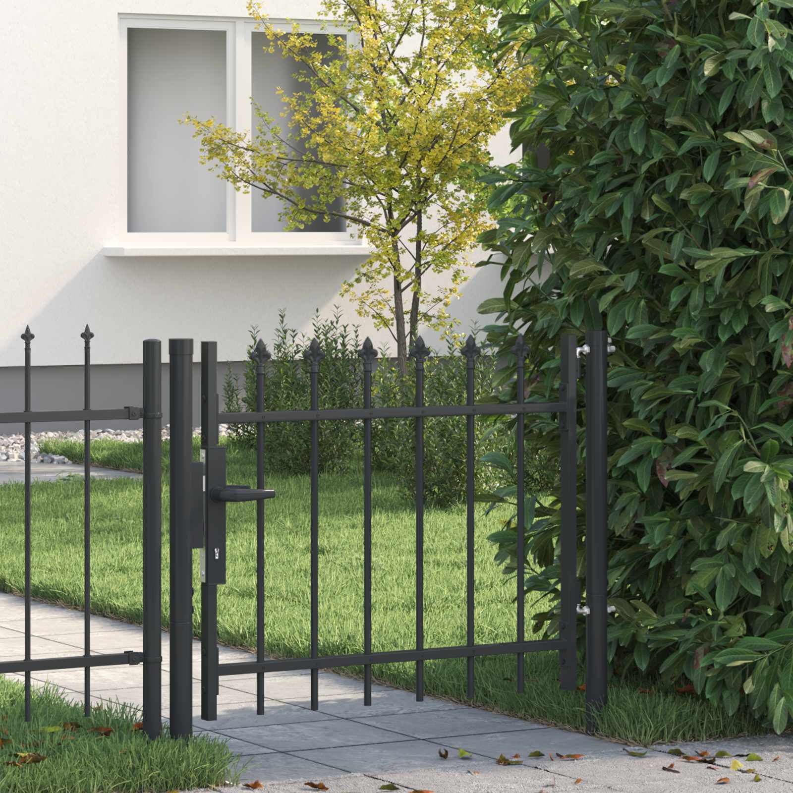 Fence Gate Boxtel Single Door With Steel 1X1.75 M