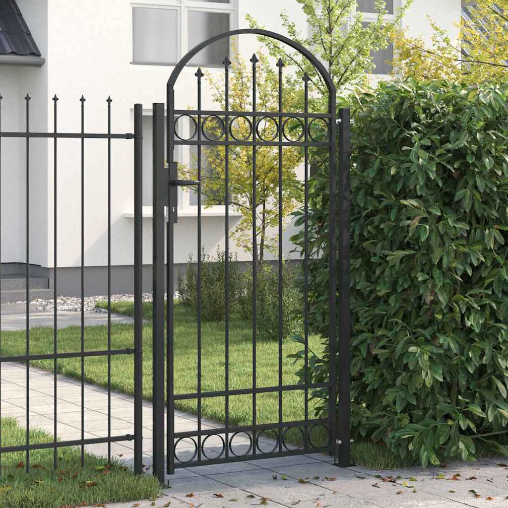 Fence Post Assen 200 X 88 X 14 Cm Steel Lockable