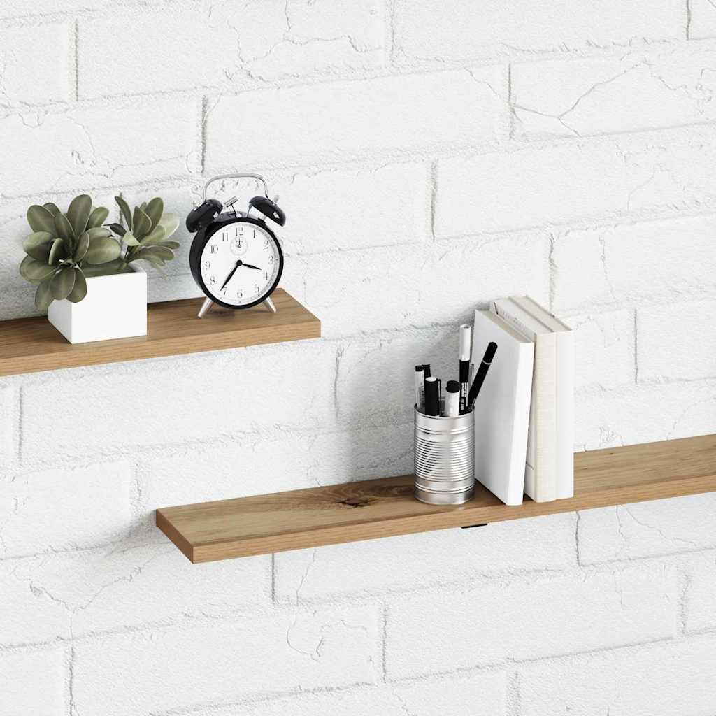 Bookshelf Board 4 Pcs Brown Engineered Wood