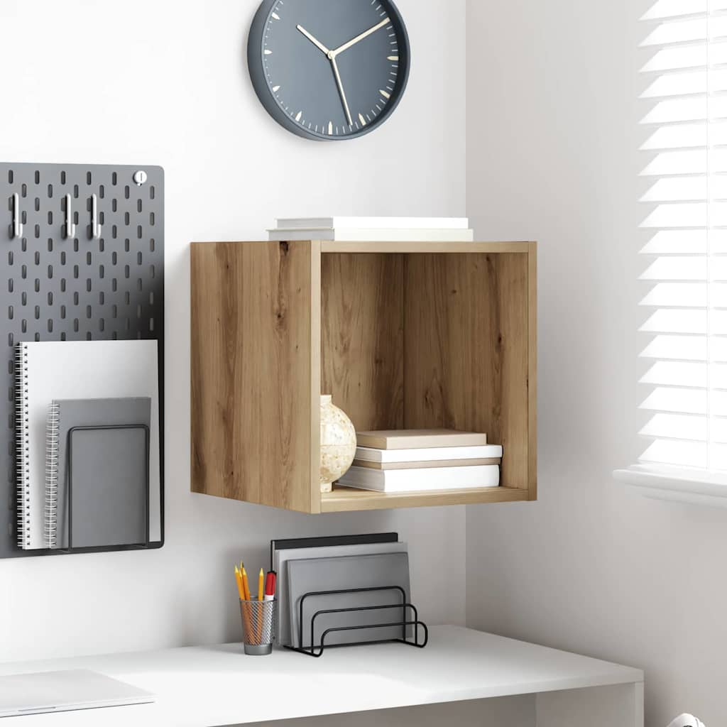 Wall Cabinets 2 Pcs 37X37X37 Cm Engineered Wood