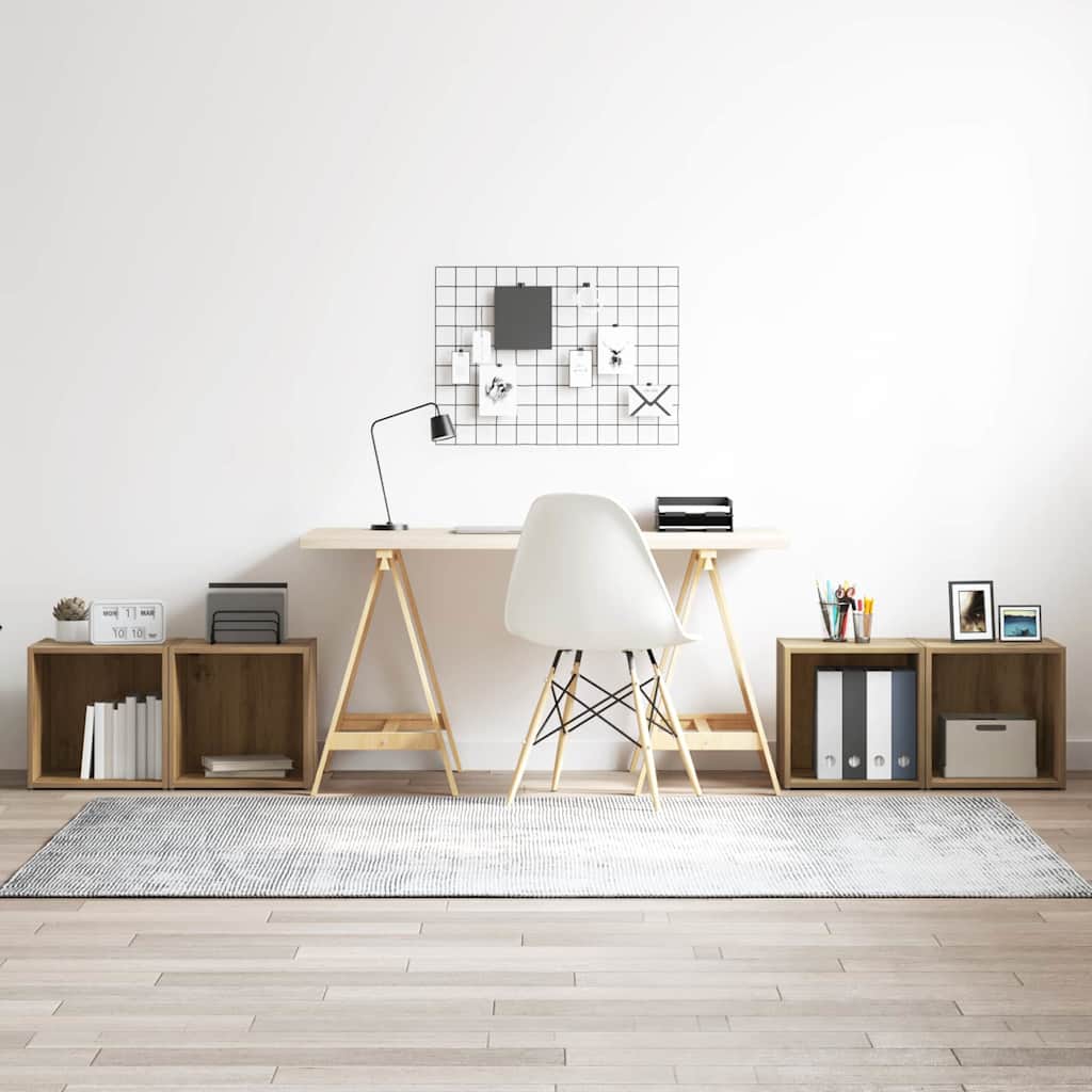 Tv Cabinet 37X35X37 Cm Engineered Wood