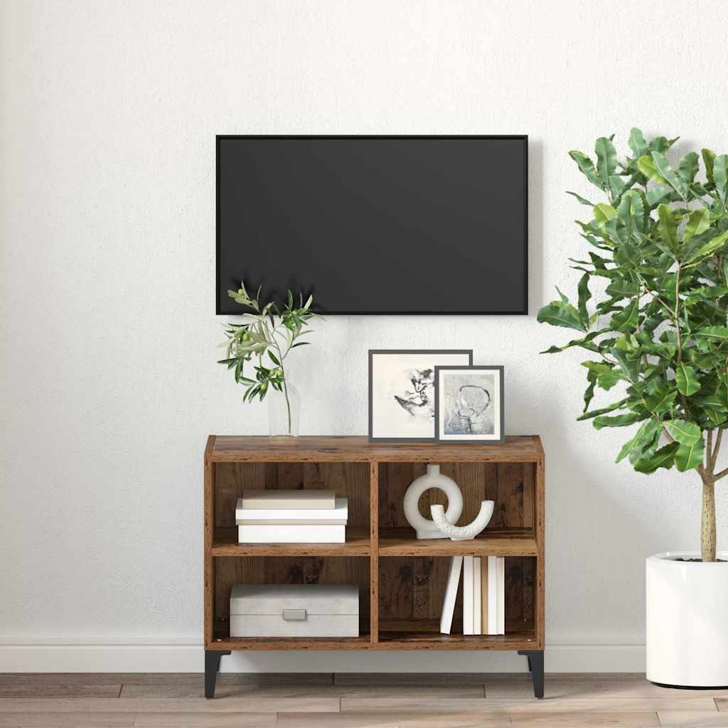Entertainment Centres & Tv Stands Cabinet Metal Legs Media Unit