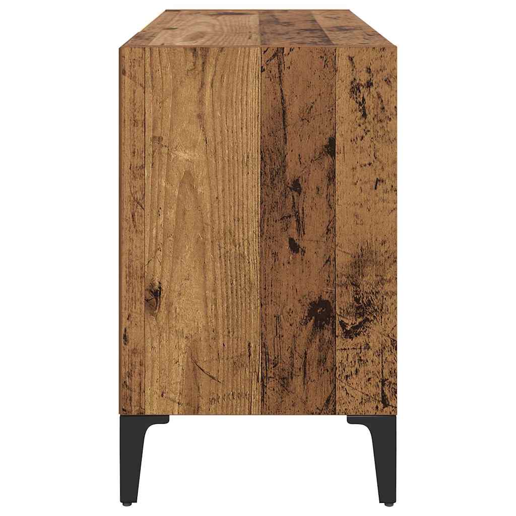 Entertainment Centres & Tv Stands Cabinet Metal Legs Media Unit