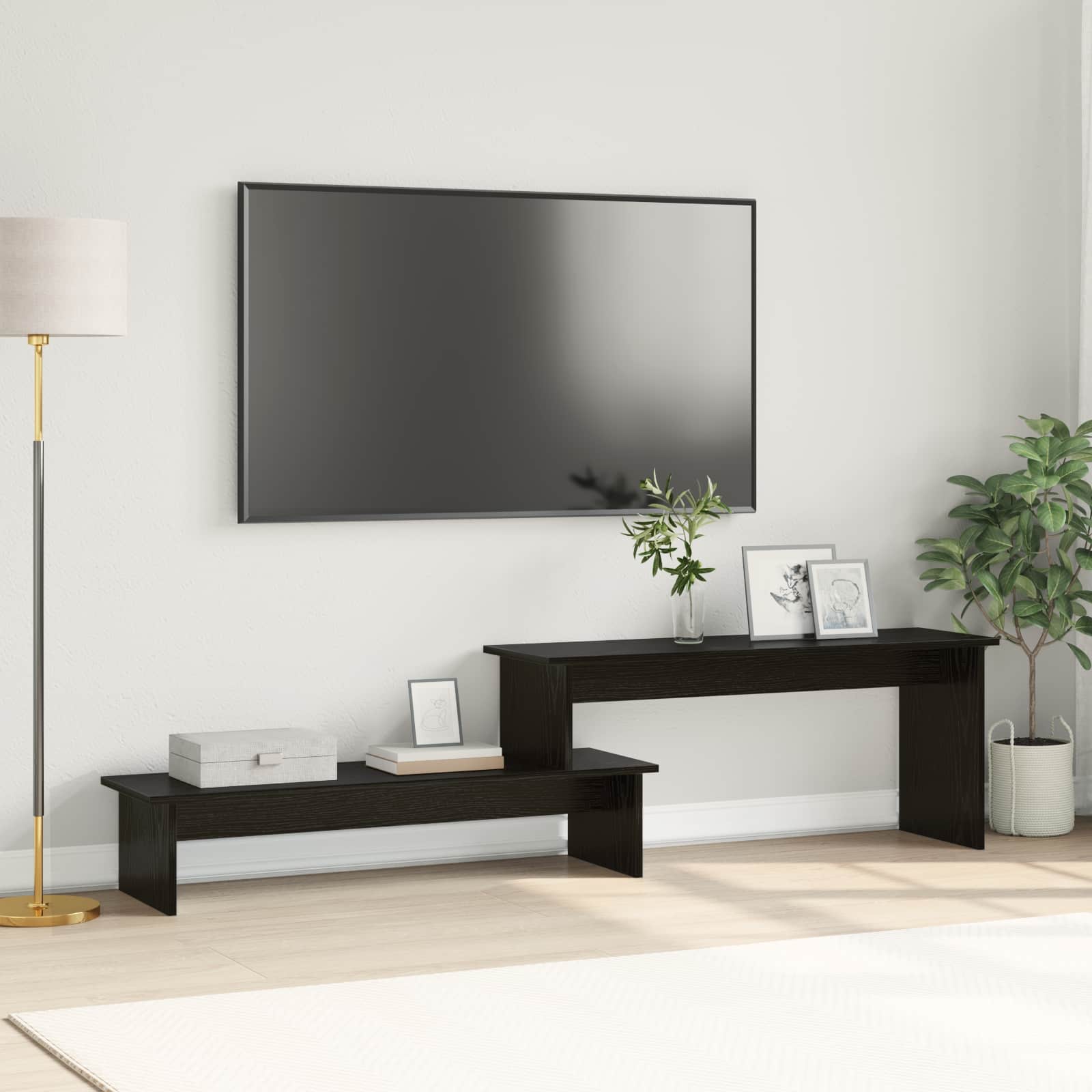 Tv Cabinet 180X30X43 Cm Engineered Wood
