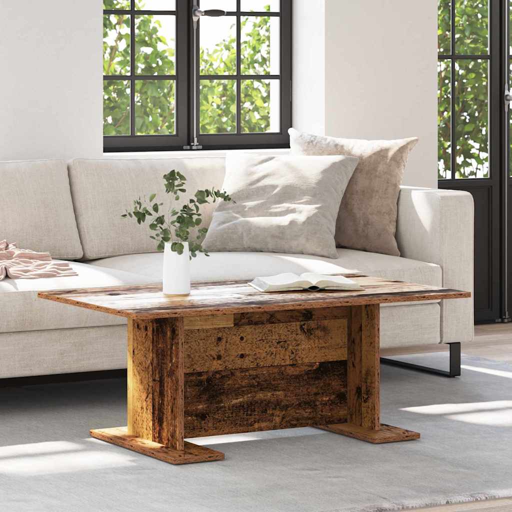 Coffee Table 103.5X60X40 Cm Engineered Wood