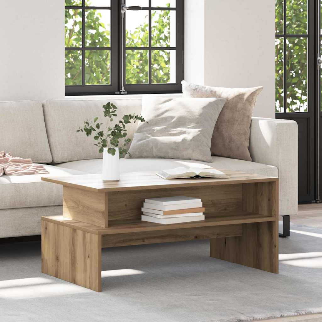 Coffee Table 90X55X42.5 Cm Engineered Wood