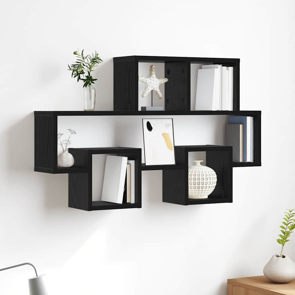 Car-Shaped Wall Shelf 82X15X51 Cm Engineered Wood