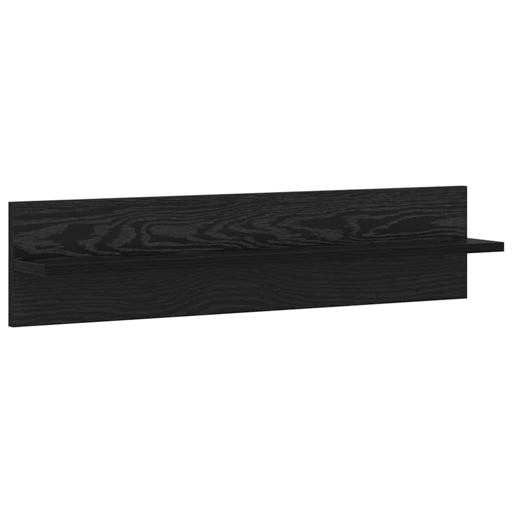 Wall Shelf 2 Pcs 80 X 11.5 X 18 Cm Engineered Wood