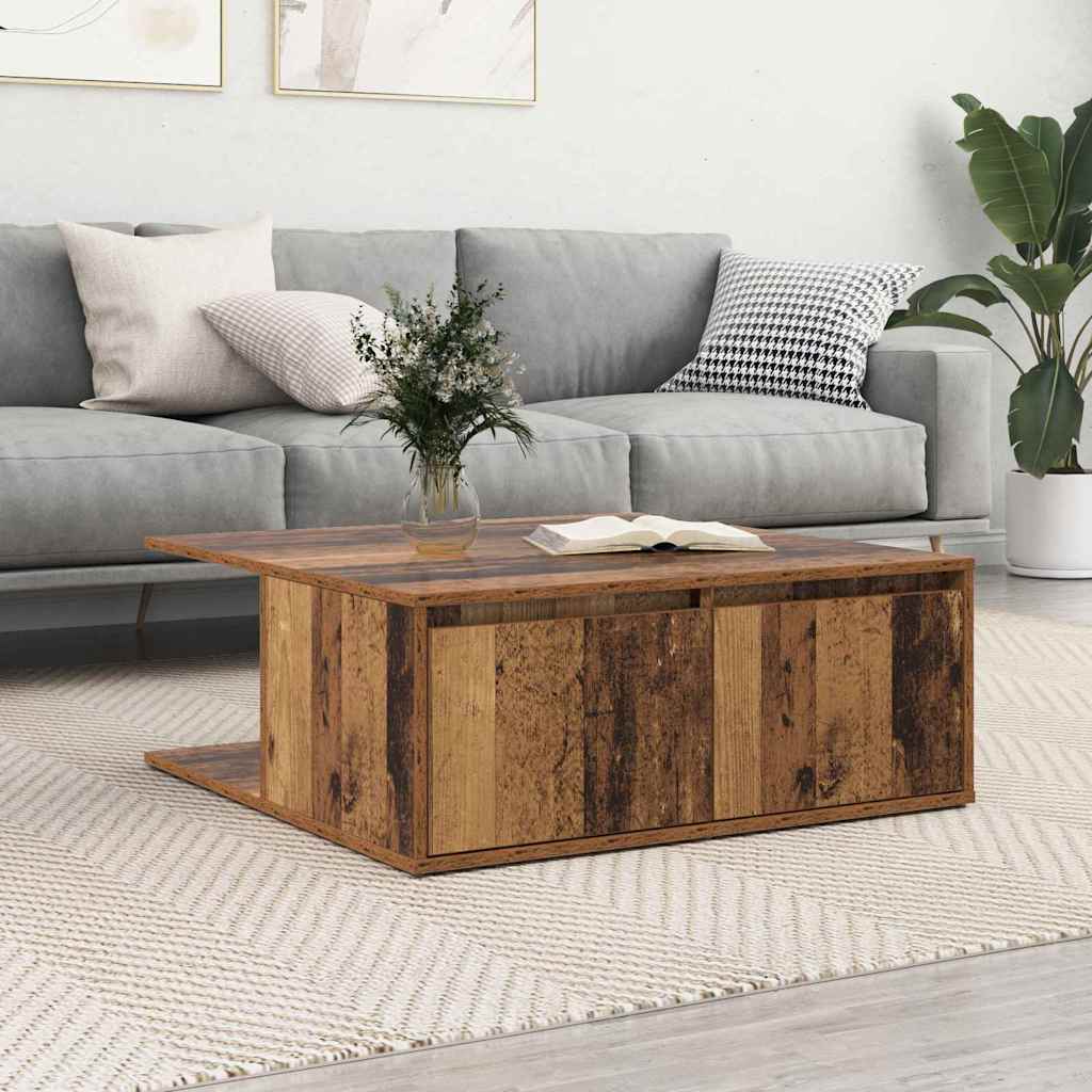 Coffee Table 80X80X31 Cm Engineered Wood