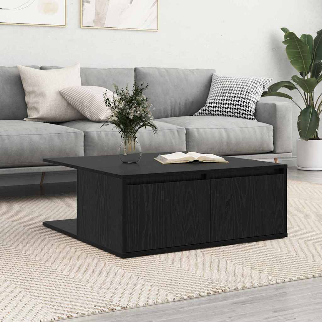 Coffee Table 80X80X31 Cm Engineered Wood