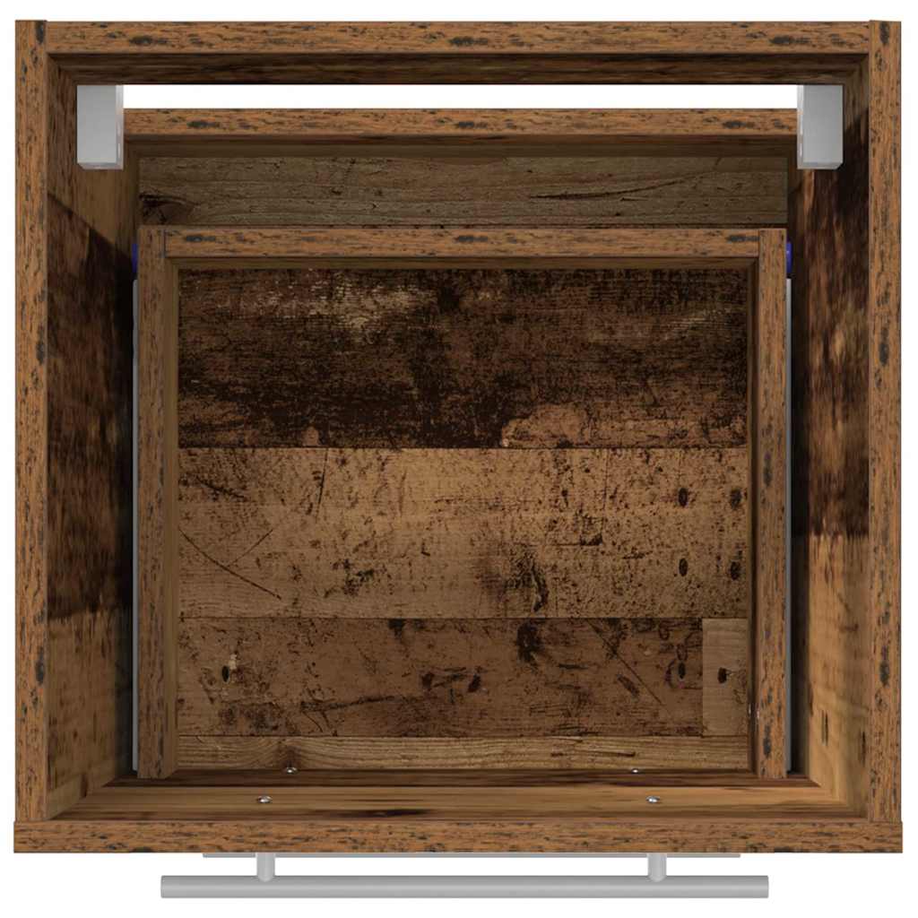 Bathroom Furniture Set With Drawer Brown 41 X 38.5 X 48 Cm