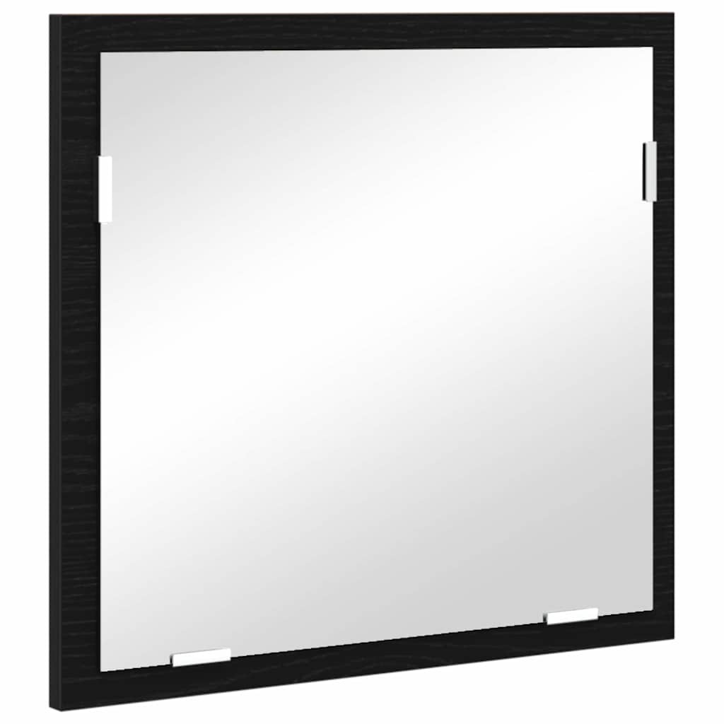 Bathroom Furniture Set With Drawer Black 41 X 38.5 X 48 Cm