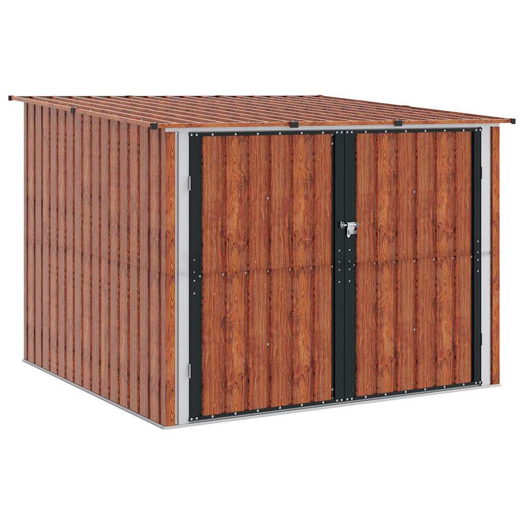 Bike Shed 3 Pcs 216 X 207 X 158 Cm Metal