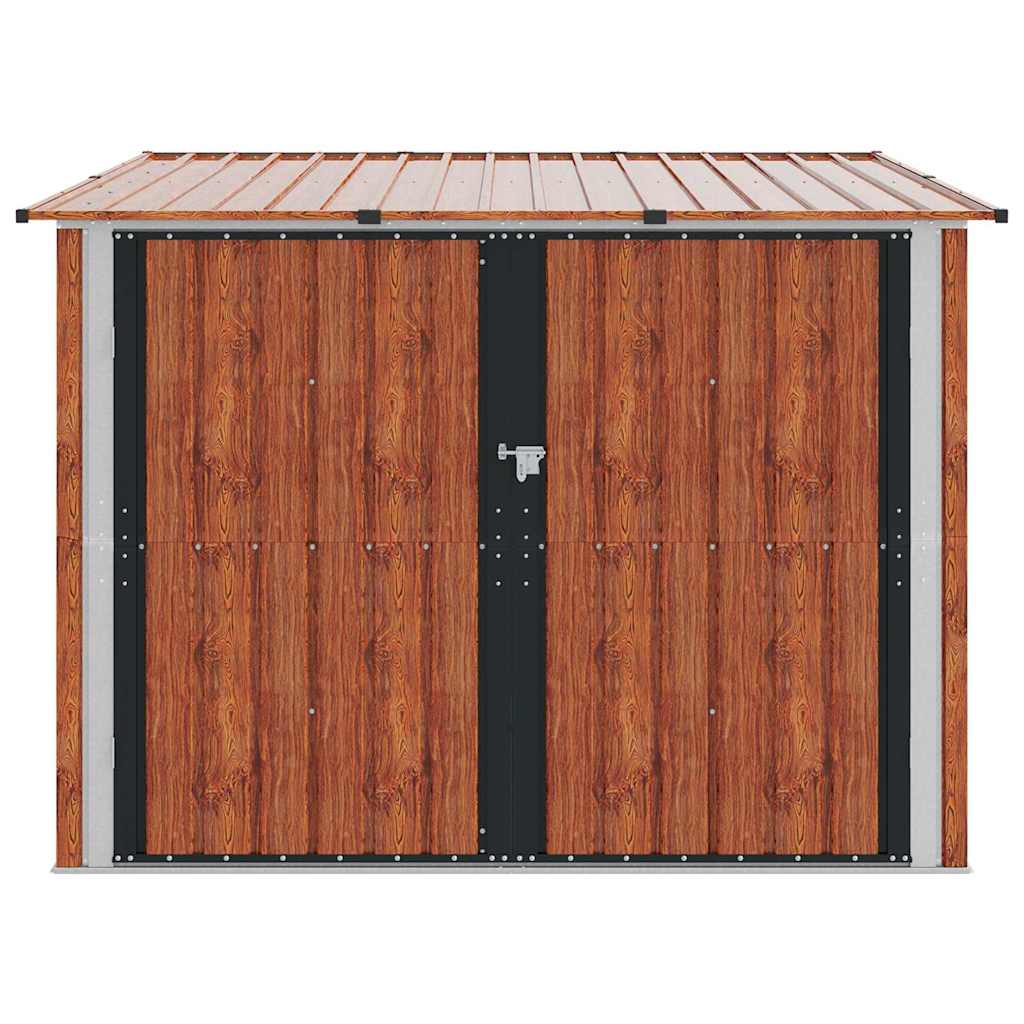 Bike Shed 3 Pcs 216 X 207 X 158 Cm Metal