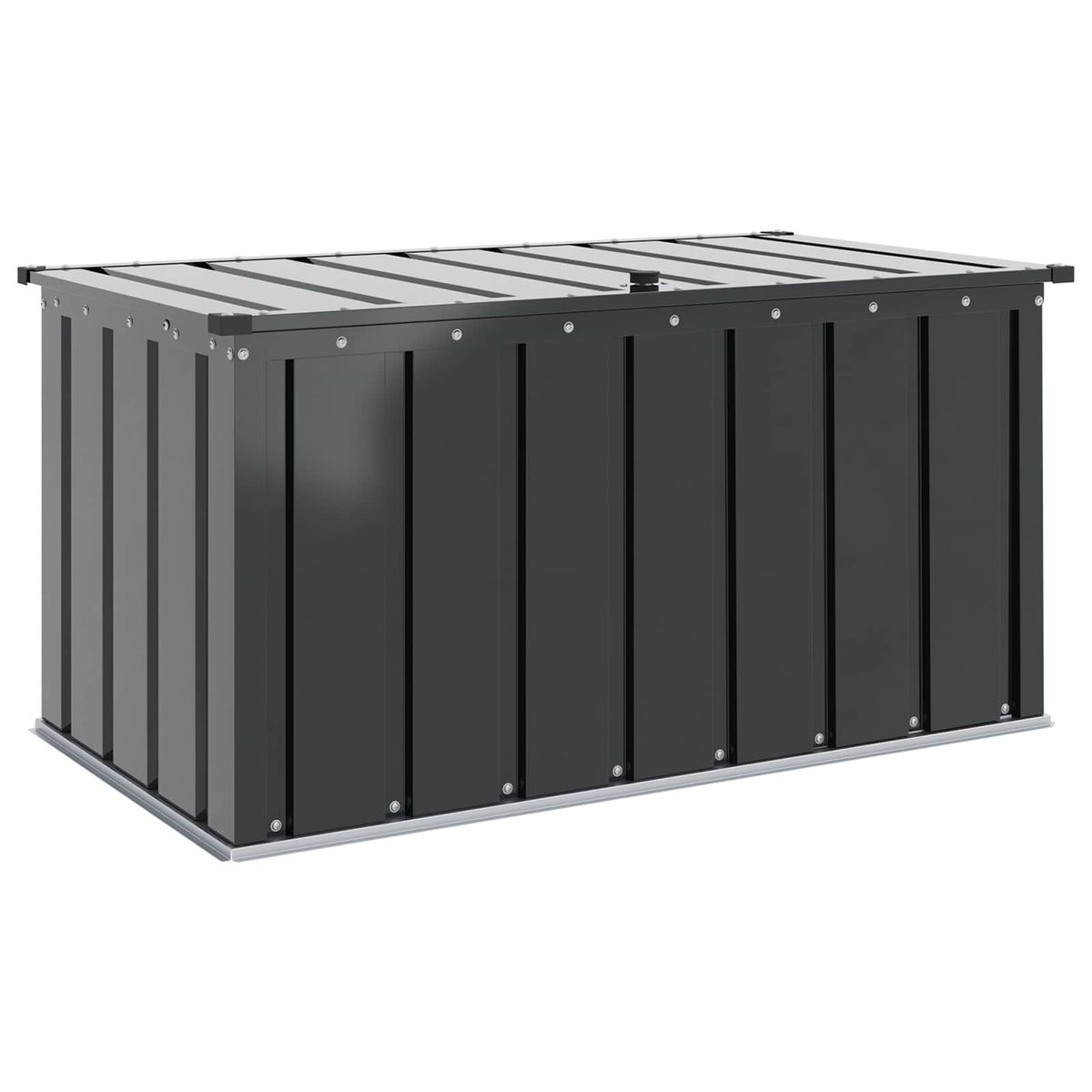 Sheds Garages & Carports Metal Garden Storage Box Lockable Steel Outdoor Tool Ch