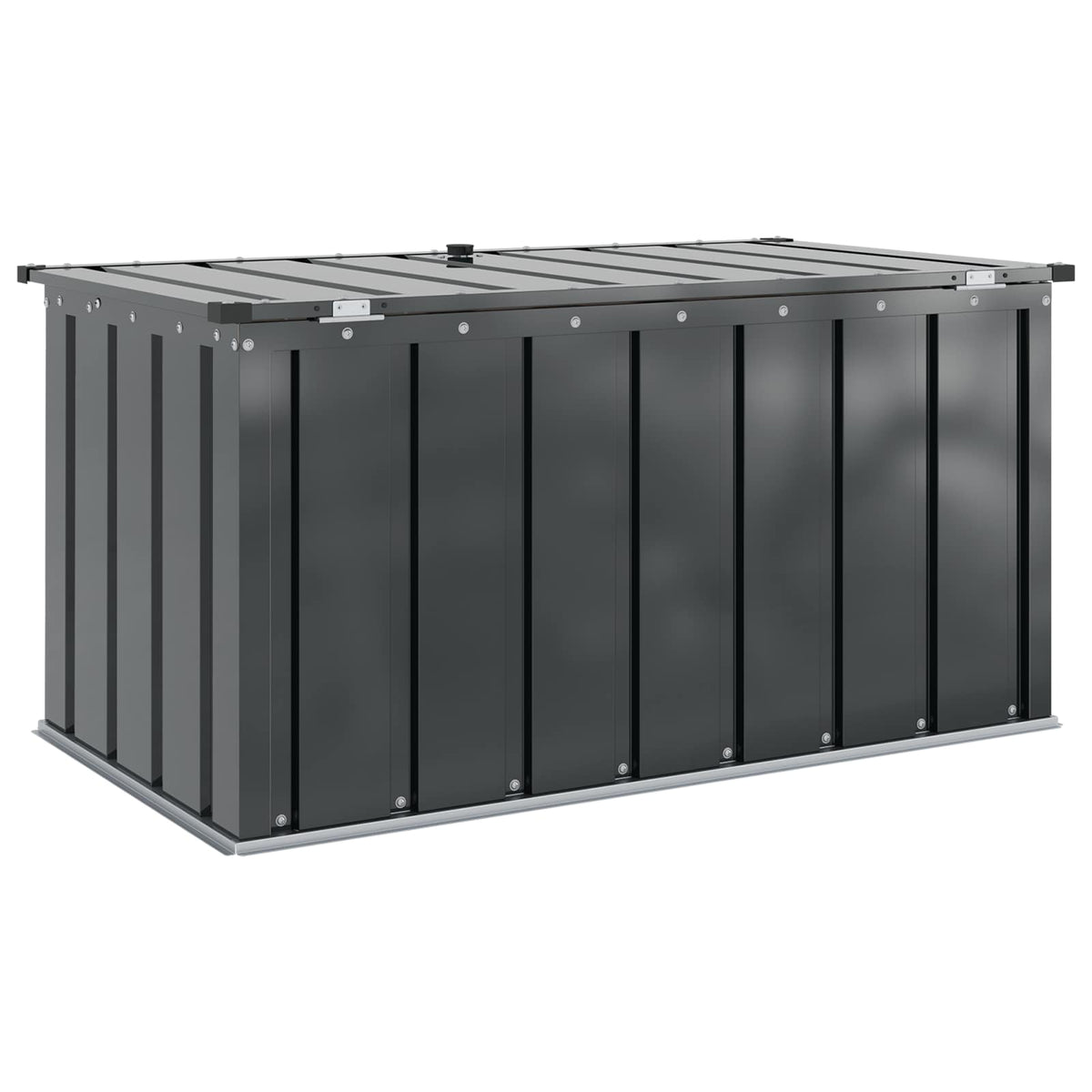 Sheds Garages & Carports Metal Garden Storage Box Lockable Steel Outdoor Tool Ch