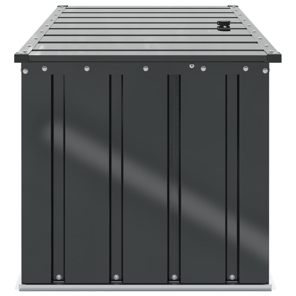 Sheds Garages & Carports Metal Garden Storage Box Lockable Steel Outdoor Tool Ch