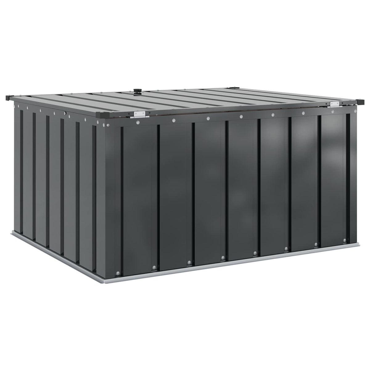 Sheds Garages & Carports Metal Garden Storage Box Lockable Steel Outdoor Tool Ch