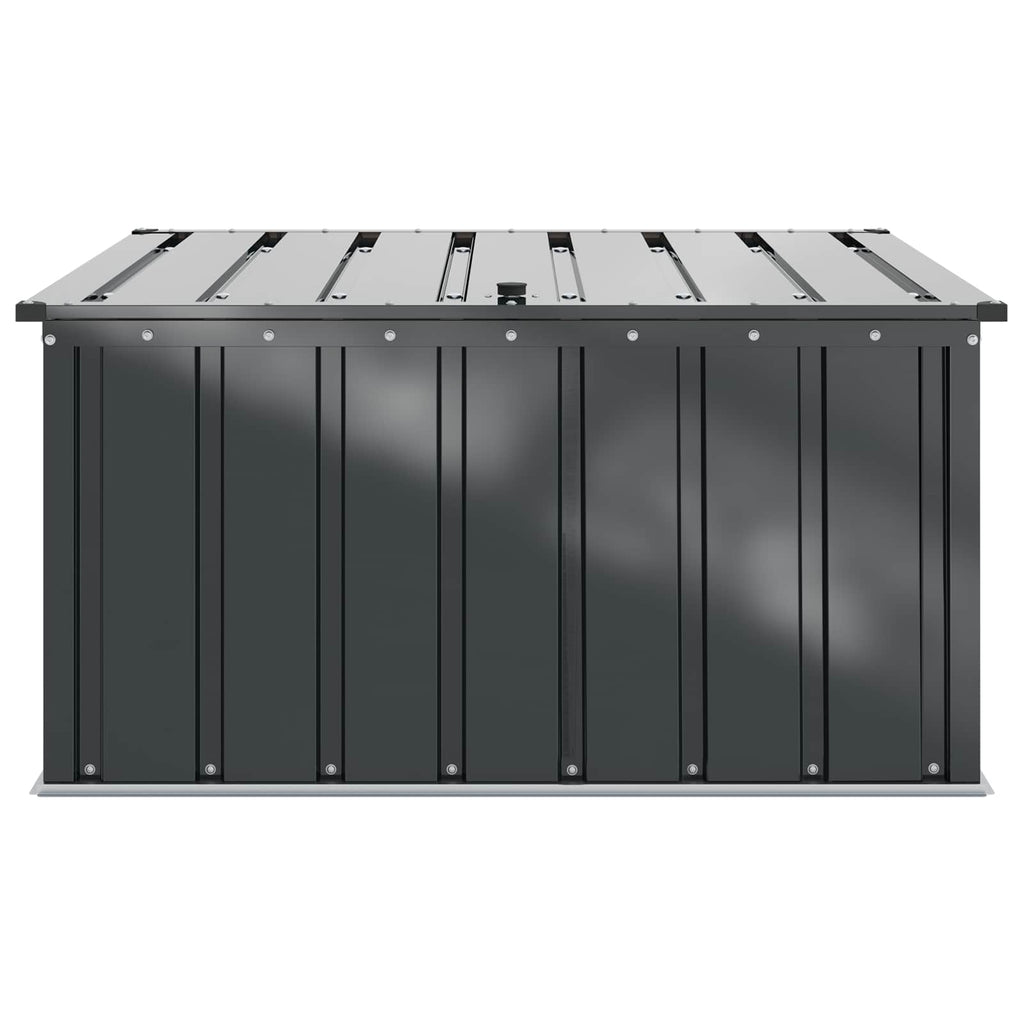 Sheds Garages & Carports Metal Garden Storage Box Lockable Steel Outdoor Tool Ch
