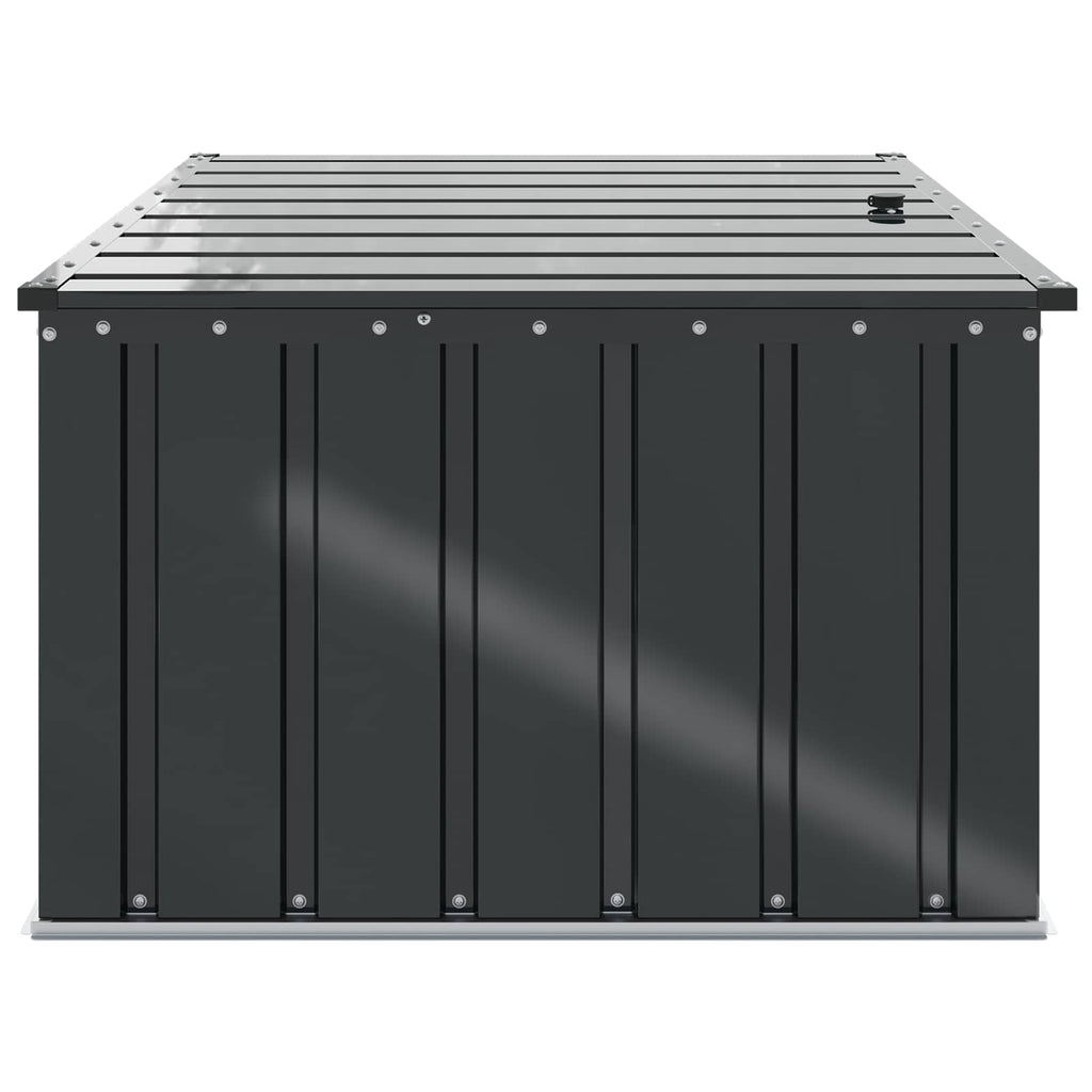 Sheds Garages & Carports Metal Garden Storage Box Lockable Steel Outdoor Tool Ch