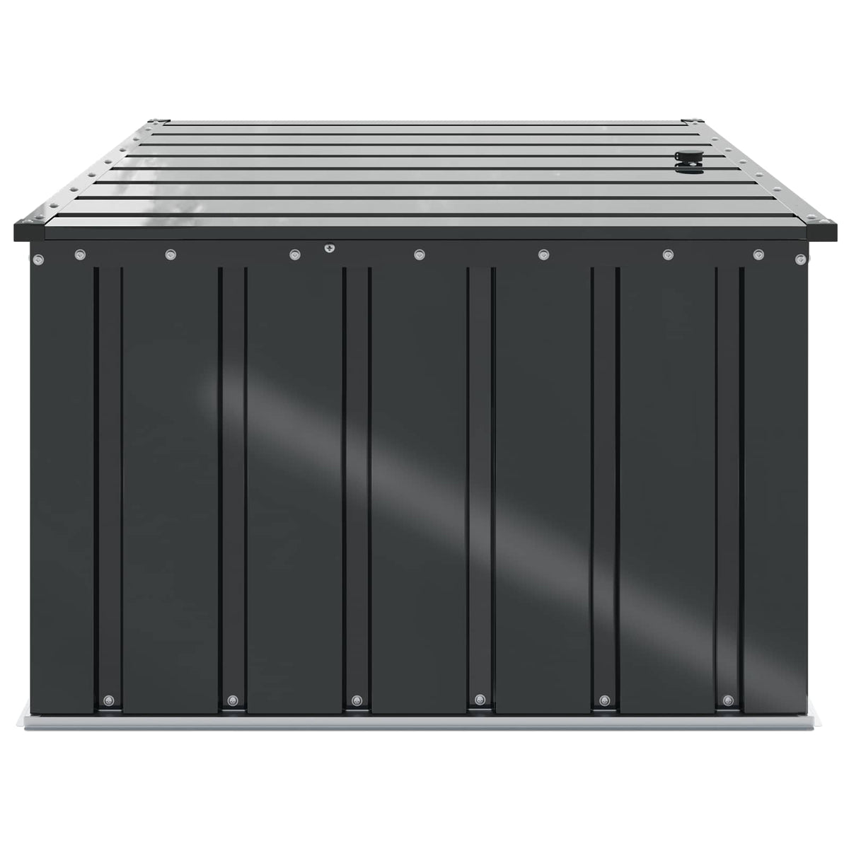 Sheds Garages & Carports Metal Garden Storage Box Lockable Steel Outdoor Tool Ch