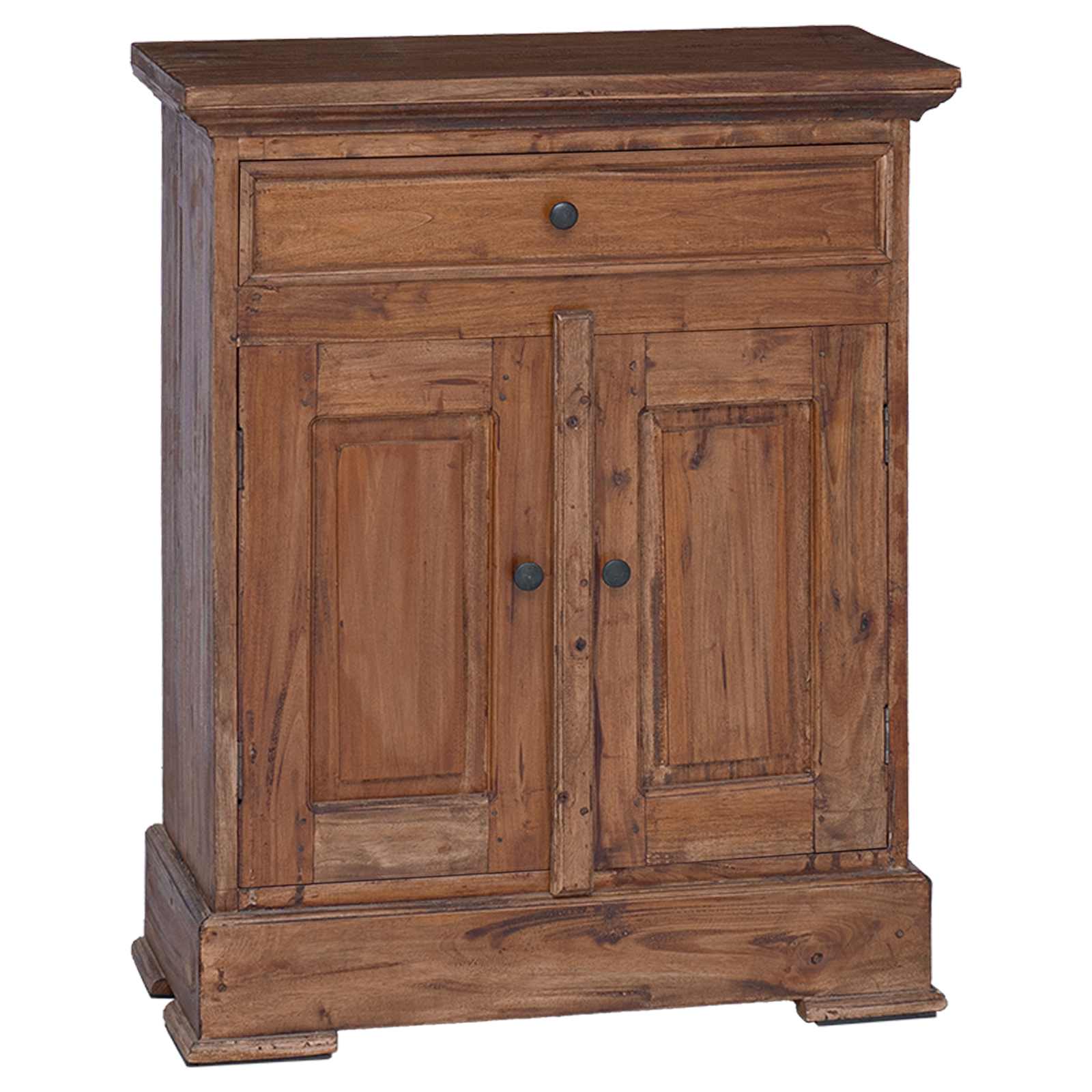 Storage Cabinet 63 X 30 X 79 Cm Solid Mahogany Wood