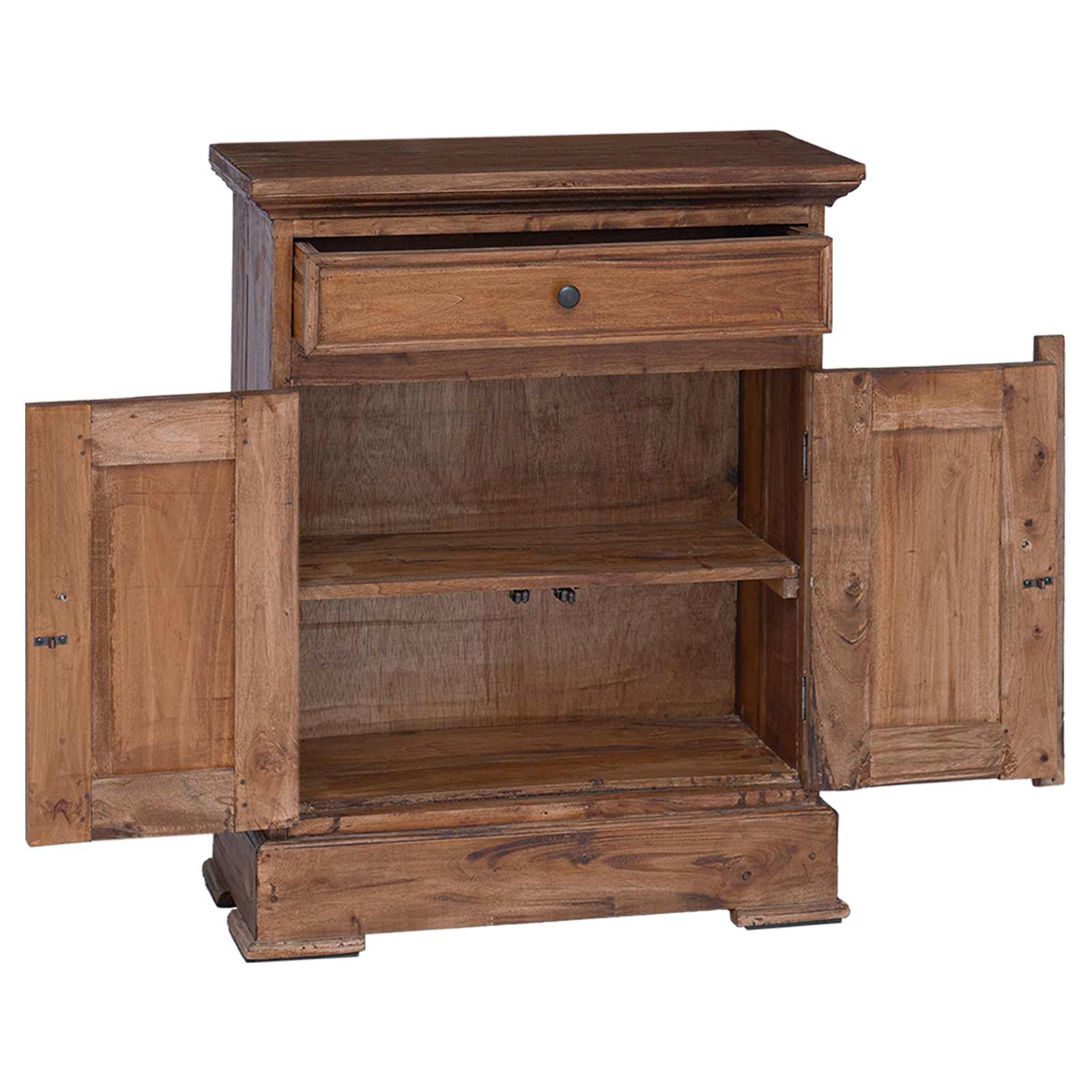 Storage Cabinet 63 X 30 X 79 Cm Solid Mahogany Wood