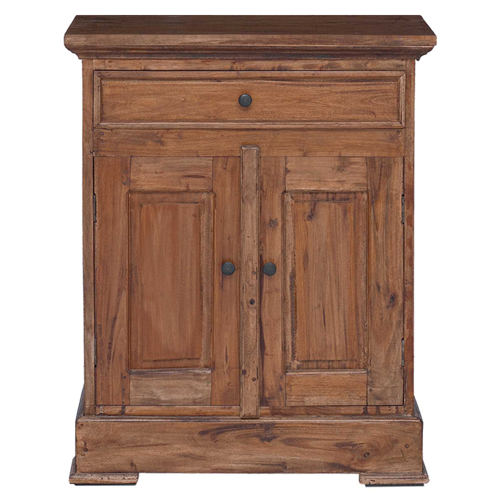 Storage Cabinet 63 X 30 X 79 Cm Solid Mahogany Wood