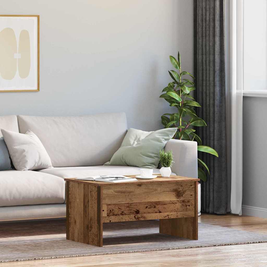Coffee Table 102X50.5X46.5 Cm Engineered Wood