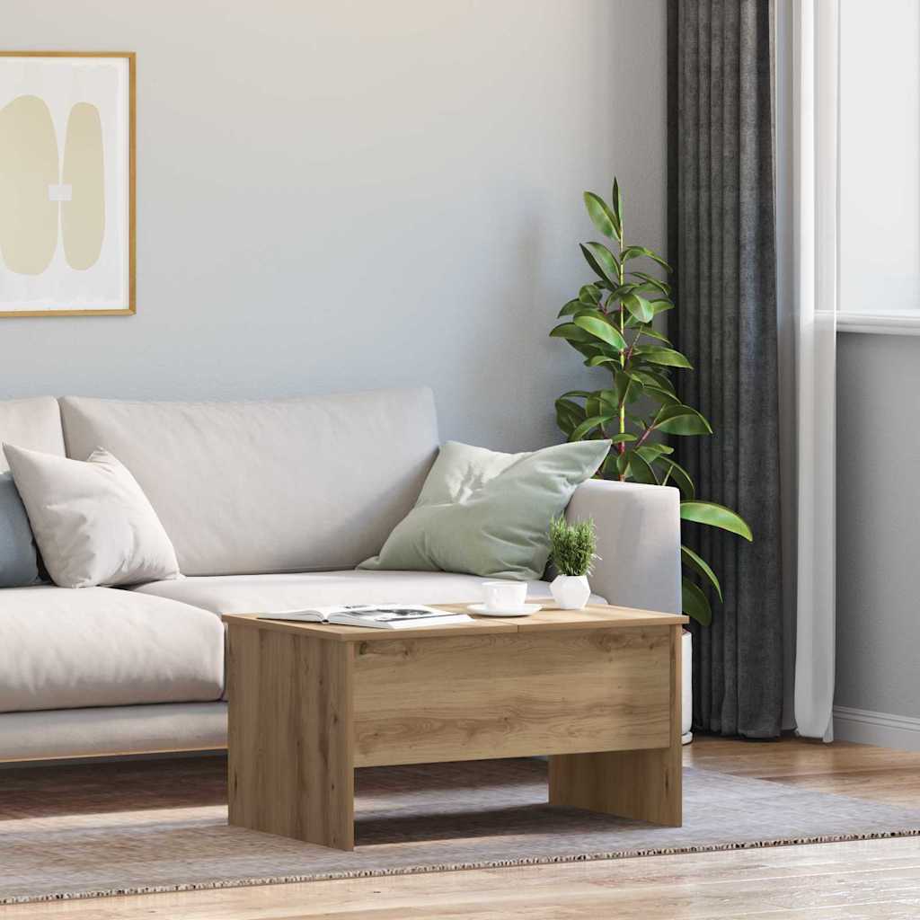Coffee Table 102X50.5X46.5 Cm Engineered Wood