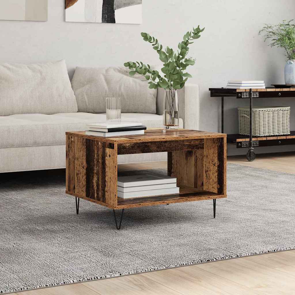 Coffee Table 60X50X40 Cm Engineered Wood