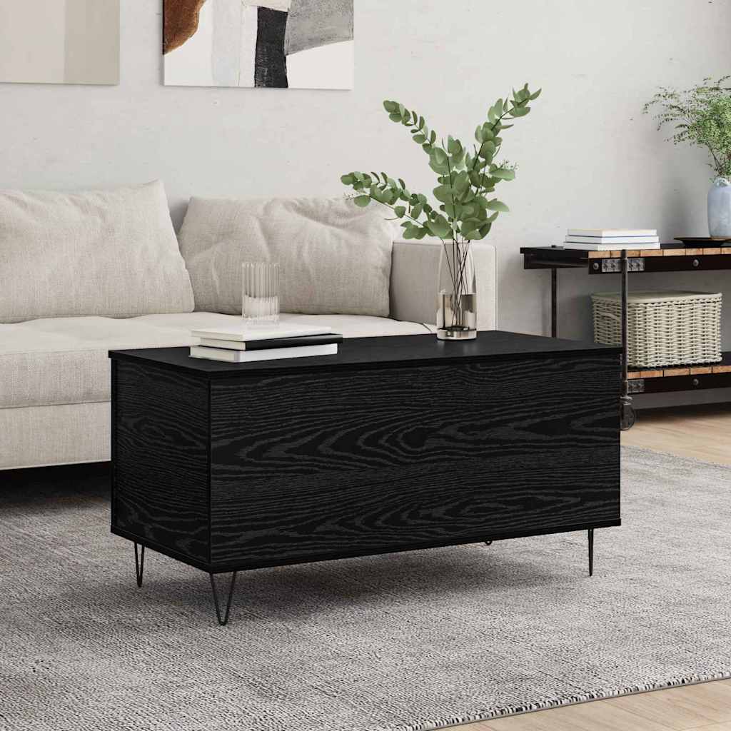 Coffee Table 90X44.5X45 Cm Engineered Wood