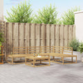 Outdoor Sofa Set Solid Acacia Wood