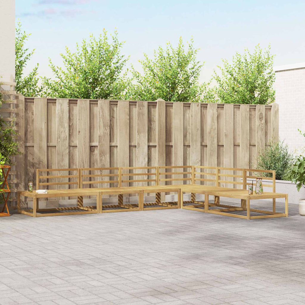 Outdoor Sofa Set Solid Acacia Wood
