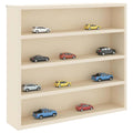 Wooden Collector's Display Case With 6 Shelves