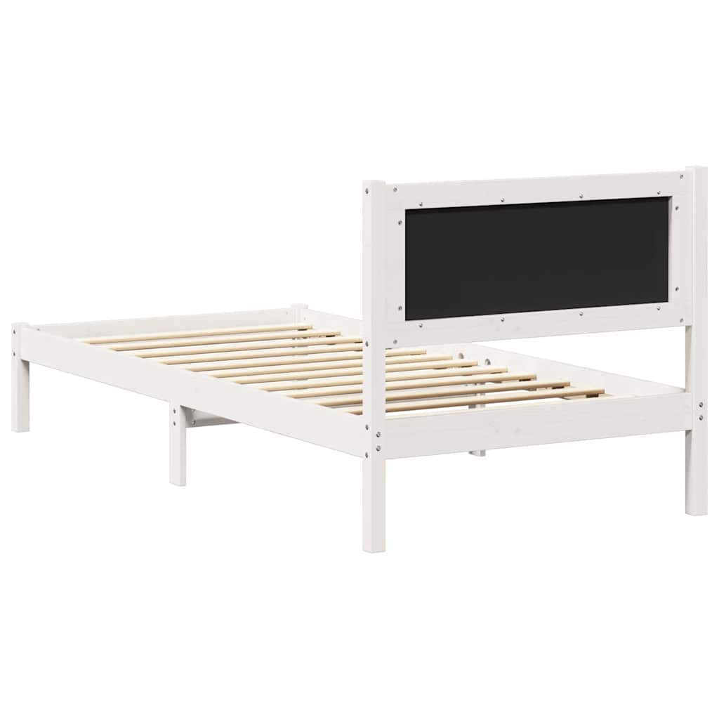 Bed Frame With Upholstered Headboard Light Grey