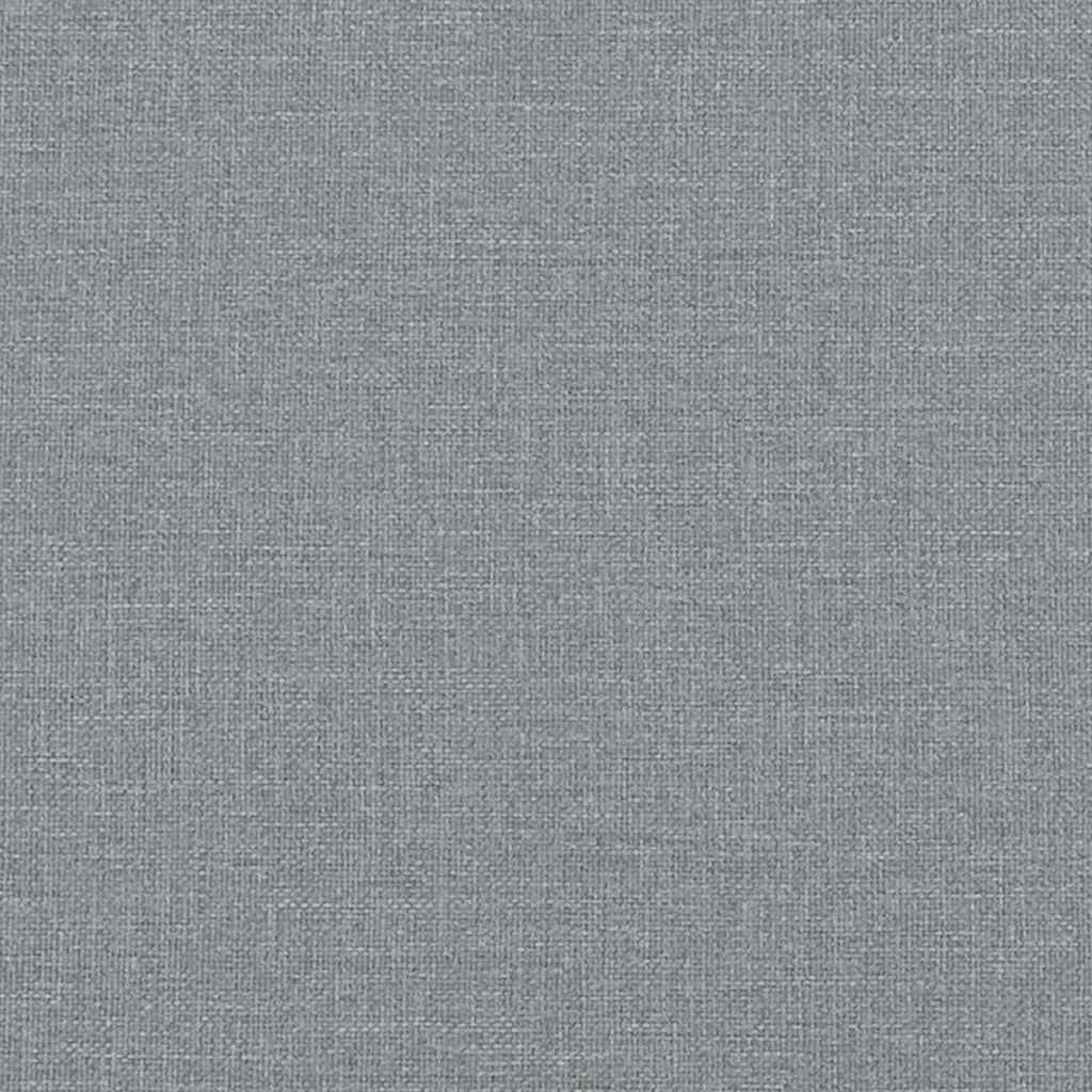 Bed Frame With Upholstered Headboard Light Grey