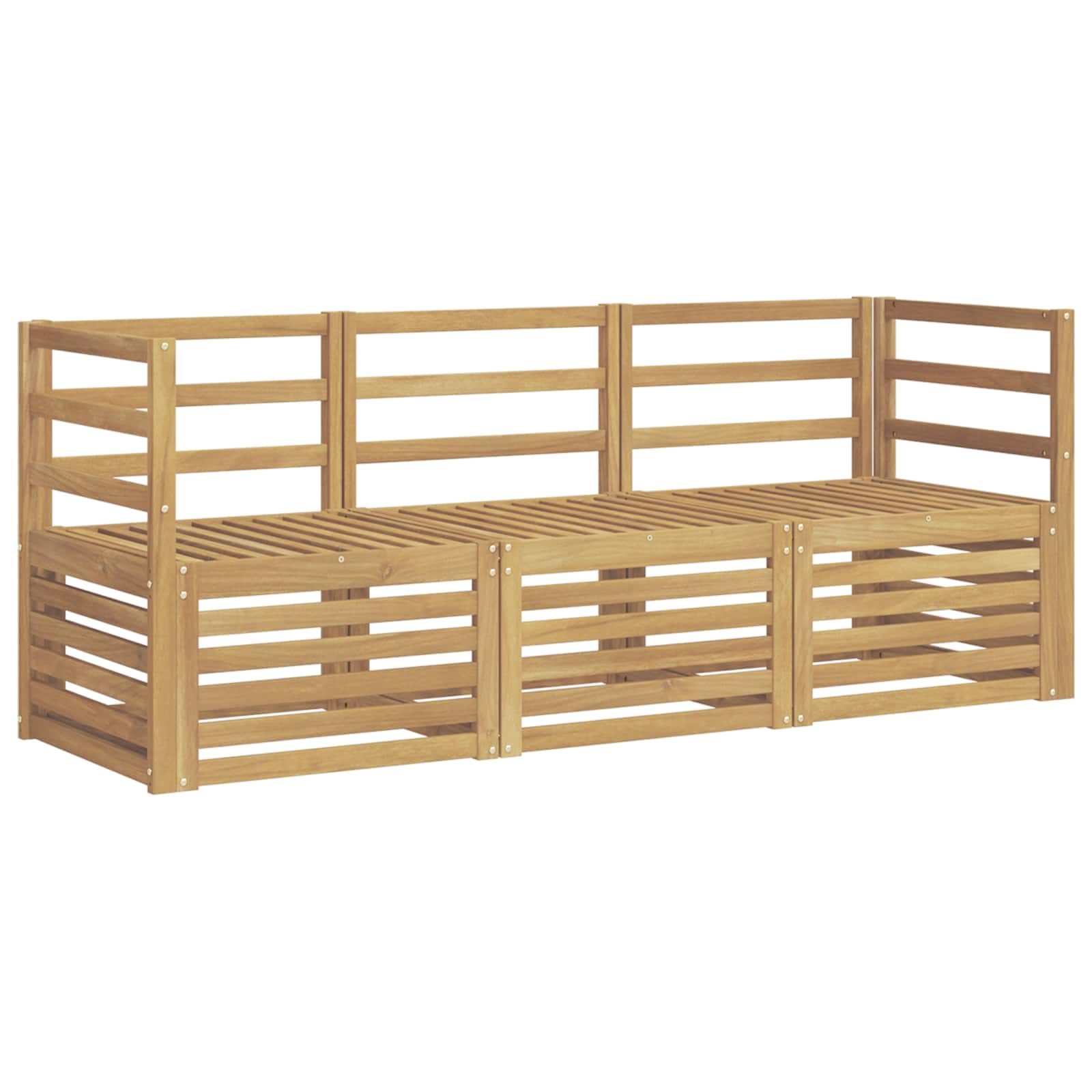 Sofa Sets Solid Acacia Wood
