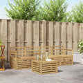 Sofa Sets 5 Pcs Solid Acacia Wood
