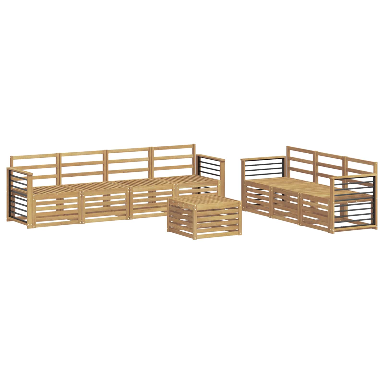 Sofa Sets Solid Acacia Wood