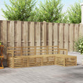 Sofa Sets 5 Pcs Solid Acacia Wood