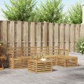 Sofa Sets 6 Pcs Solid Acacia Wood