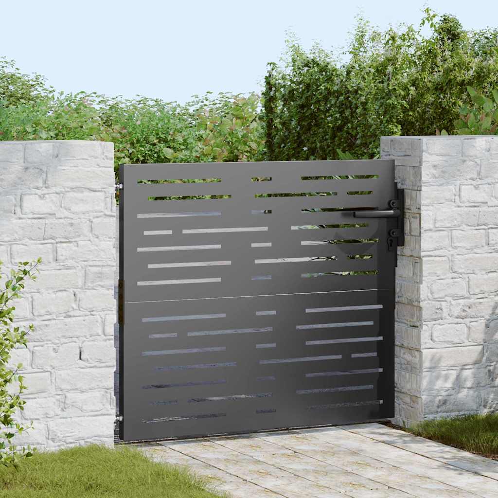 Garden Gate Corten Steel Square Design