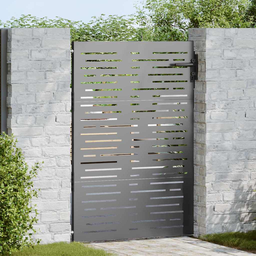 Garden Gate Corten Steel Square Design