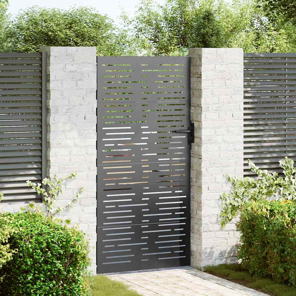 Garden Gate Corten Steel Square Design