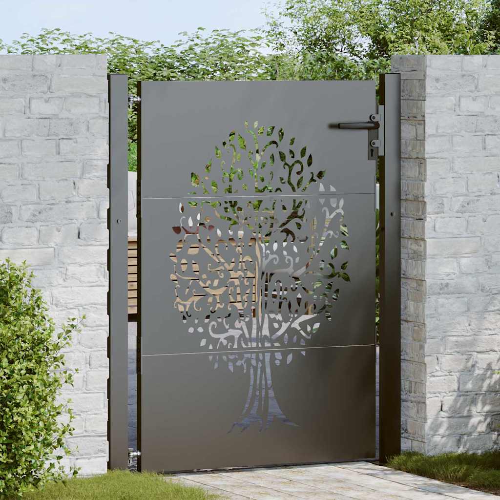 Garden Gate Corten Steel Tree Design